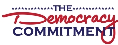 The Democracy Commitment Logo